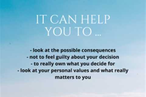 Cannot decide?  Try the 10-10-10 Decision-Making Technique