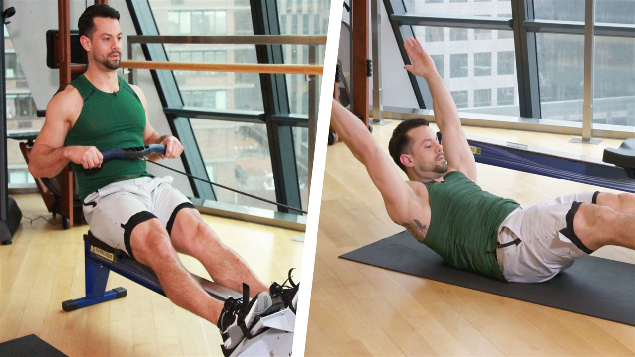Row and Rock Your Way to an Intense Workout Finisher