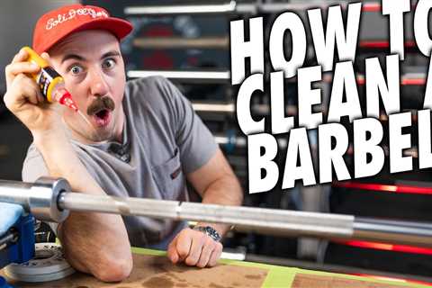 How to Disassemble & Clean an Olympic Barbell!