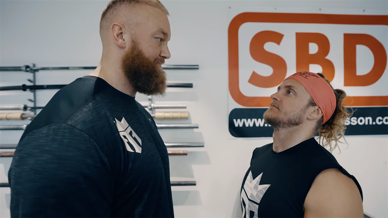 Watch an ‘Average Bro’ Take on Thor Bjornsson in a CrossFit Workout