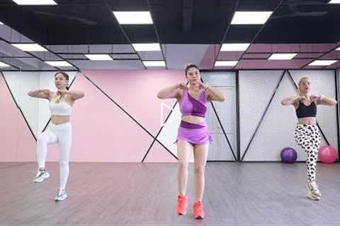 Aerobic : Exercise for slim waist / toning arms & shoulders / weight loss fast | Eva Fitness