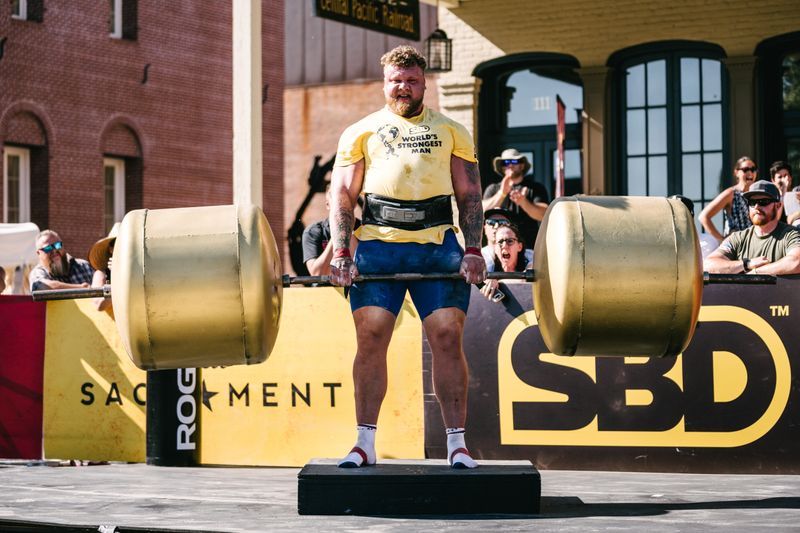 Tom Stoltman Wins the World's Strongest Man to Defend His Title