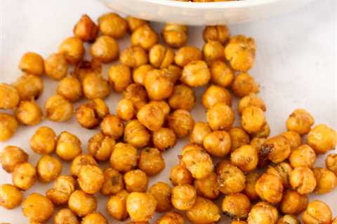 Crispy Ranch Air Fryer Chickpeas