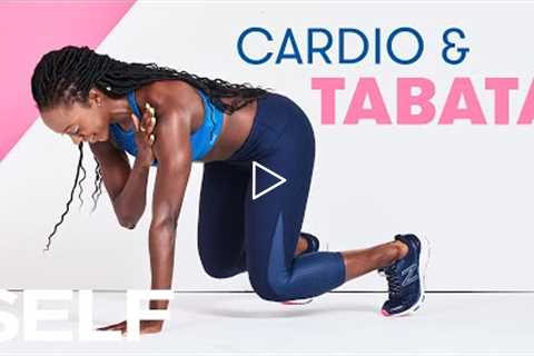 30-Minute Cardio HIIT Workout - No Equipment At Home Tabata Burnout | SELF