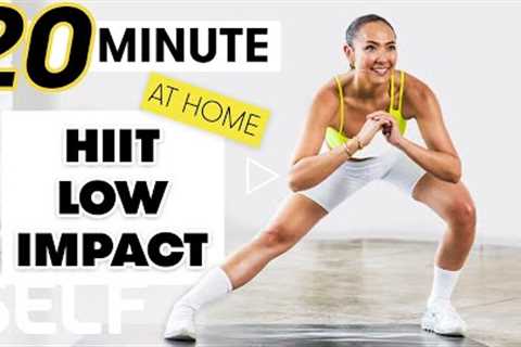 20-Minute Low Impact Full Body HIIT Workout | Sweat with SELF