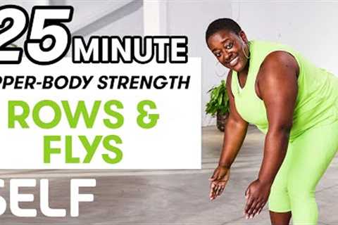 Upper Body Strength - Rows and Flys - Class 3 | Sweat with SELF