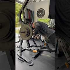 Full Back Workout Using Only The Powertec Levergym #homegym #garagegym