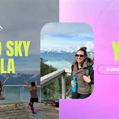 Sea To Sky Gondola Mountaintop Yoga Class - EPIC VIEWS