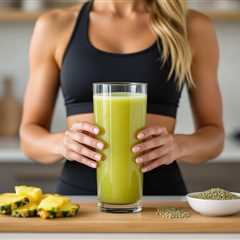 Hemp Seed Protein Juice with Pineapple: A Nutritious Boost