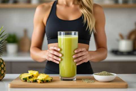 Hemp Seed Protein Juice with Pineapple: A Nutritious Boost